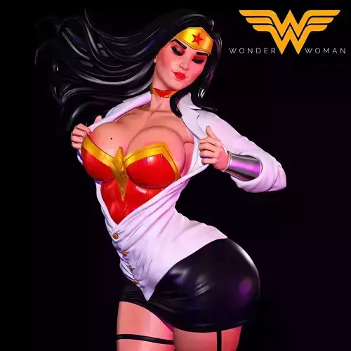 WONDER WOMAN - SEMI REALISTIC  FAN ART