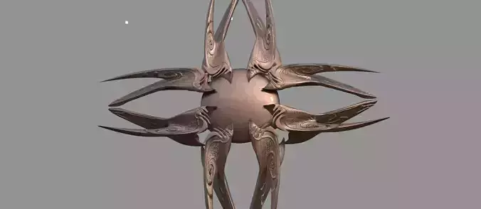 Angel of Abundance Sun sculpture 2