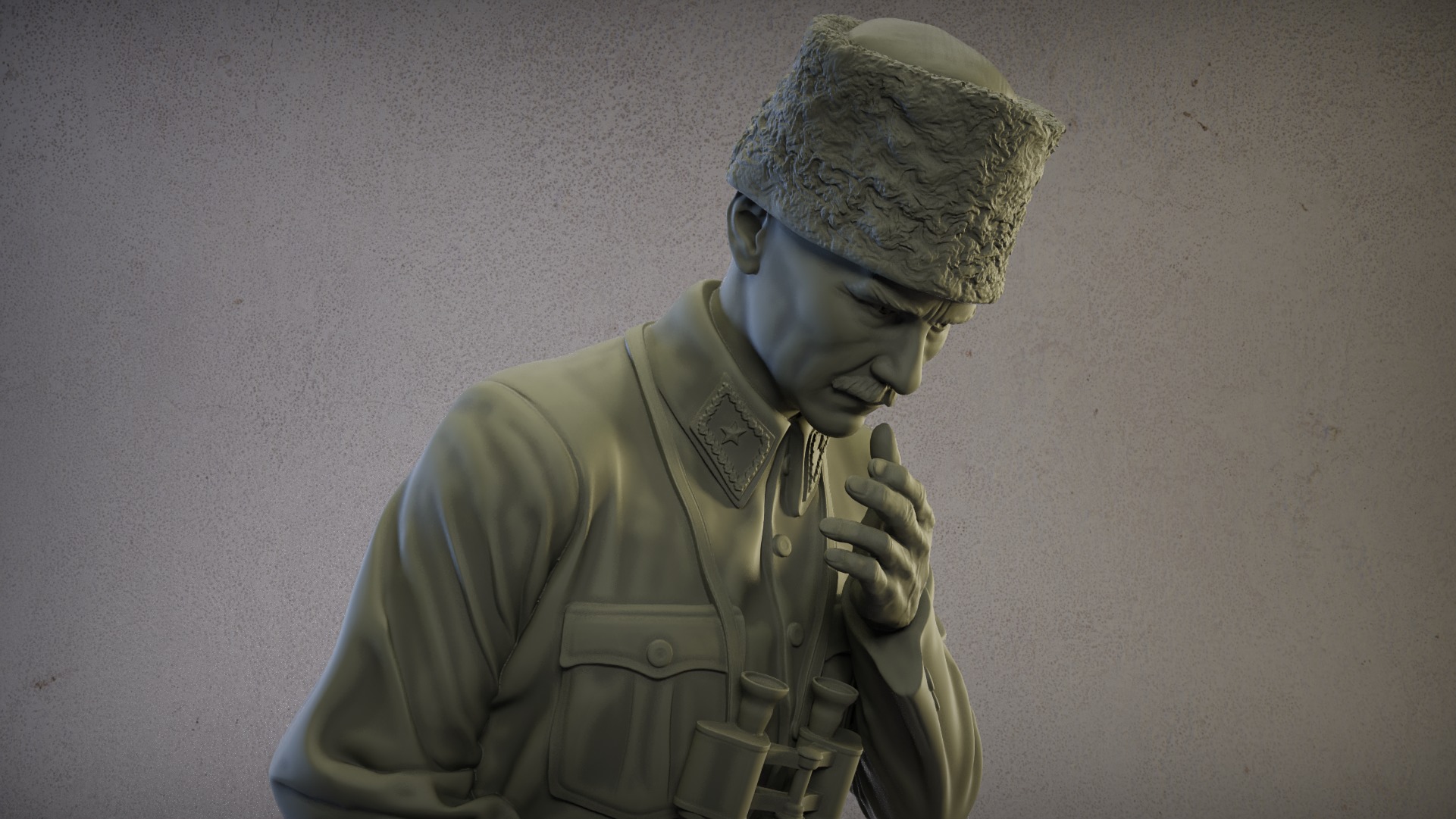 Gazi Mustafa Kemal Ataturk Kocatepe 3D print model_2