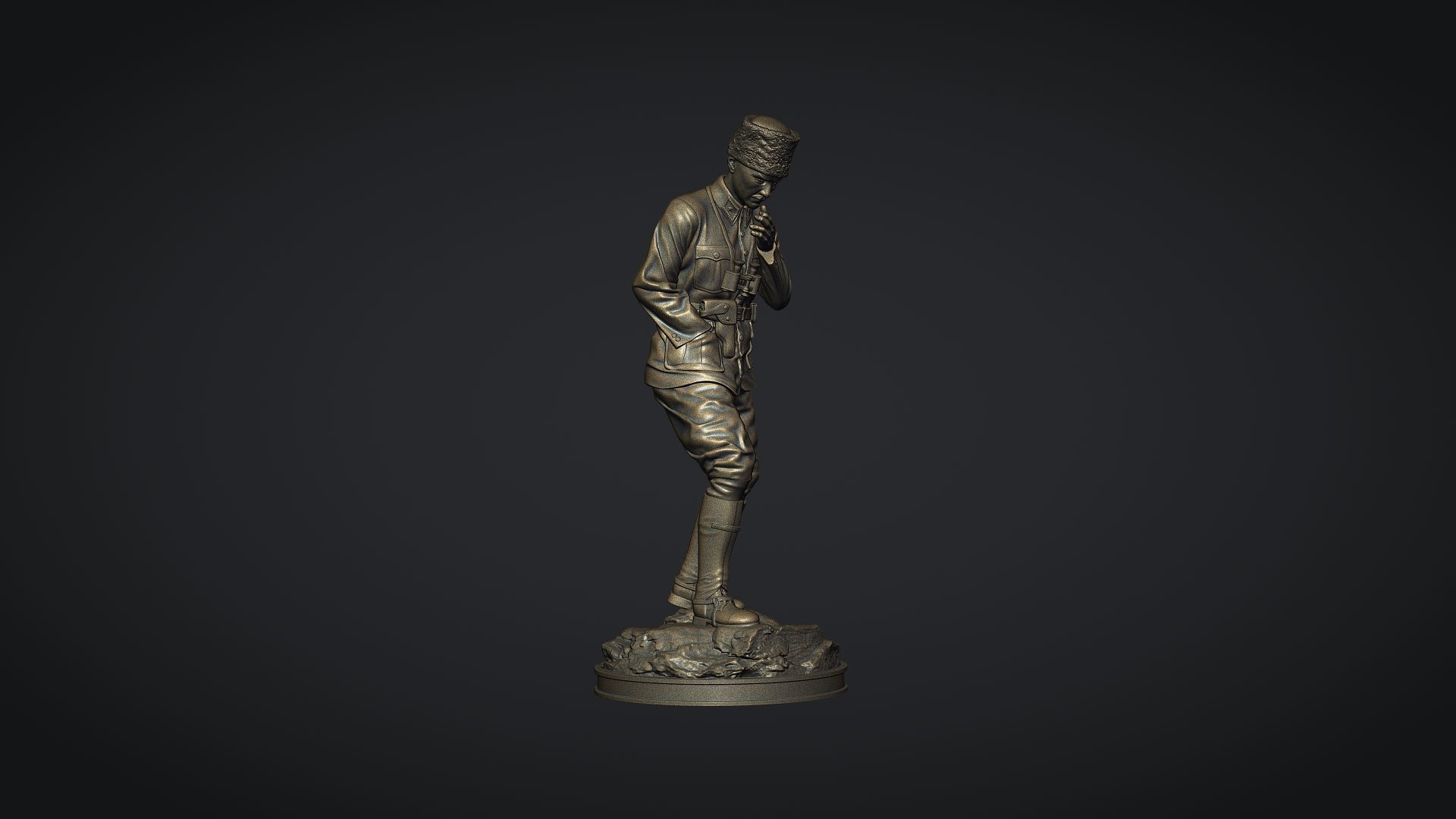 Gazi Mustafa Kemal Ataturk Kocatepe 3D print model_5
