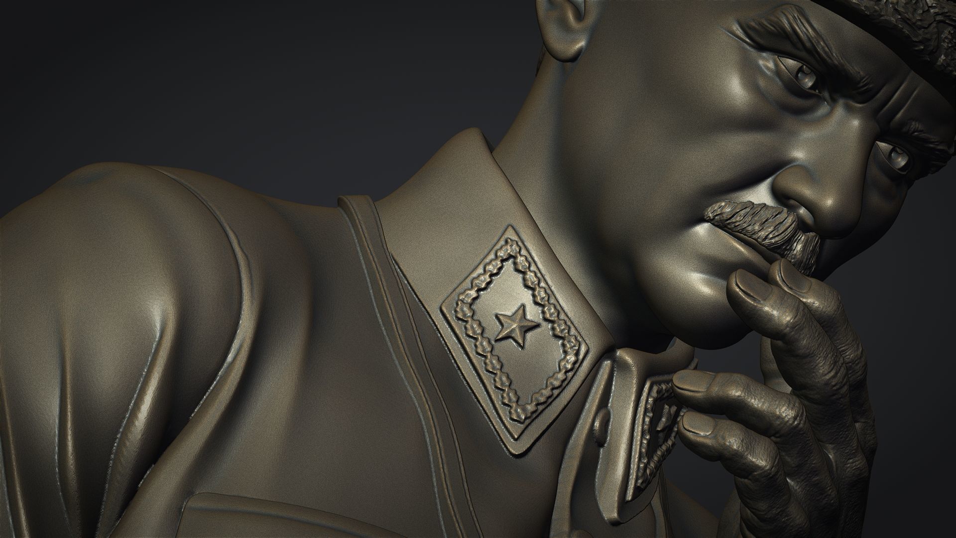 Gazi Mustafa Kemal Ataturk Kocatepe 3D print model_19