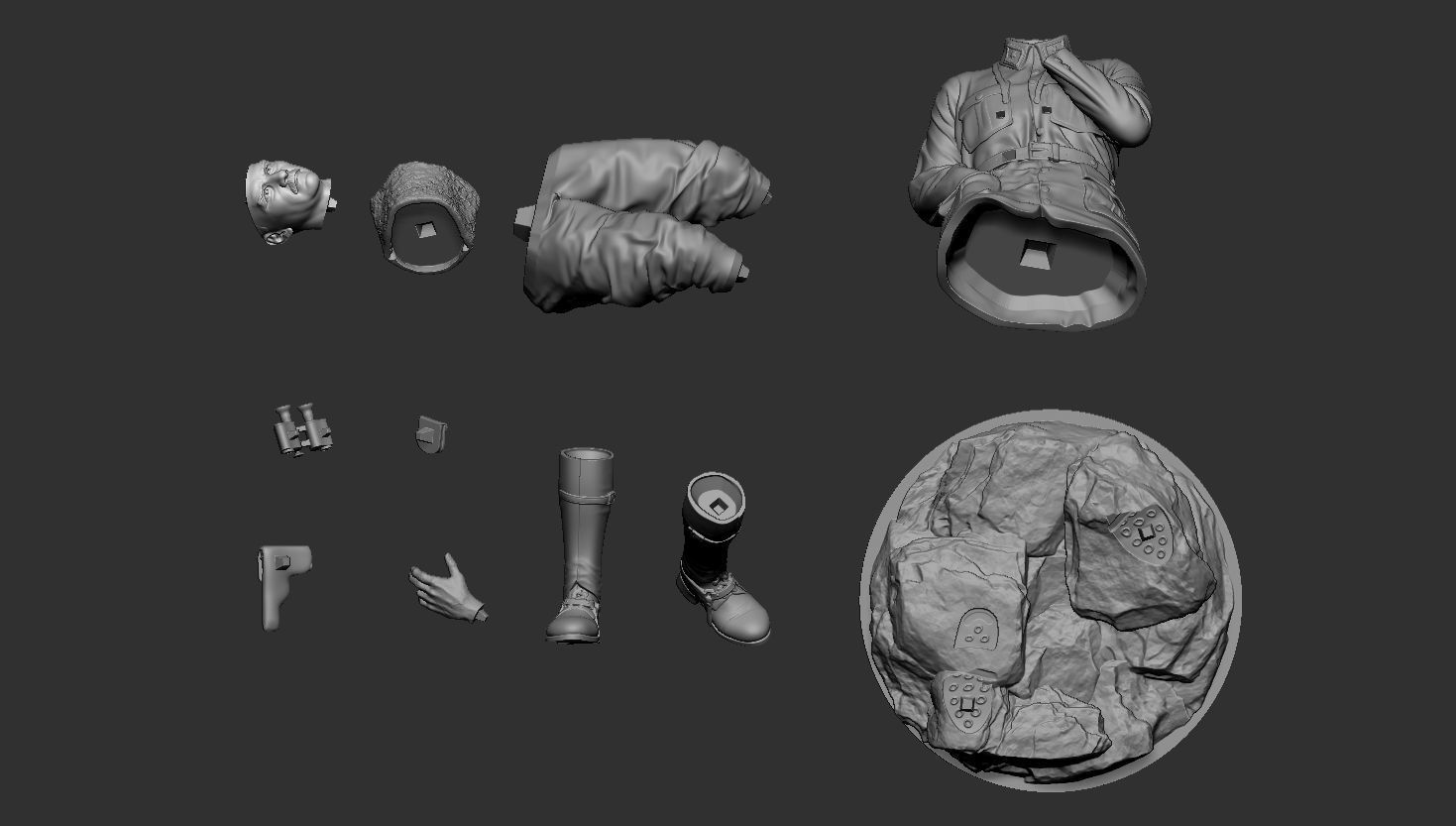 Gazi Mustafa Kemal Ataturk Kocatepe 3D print model_18