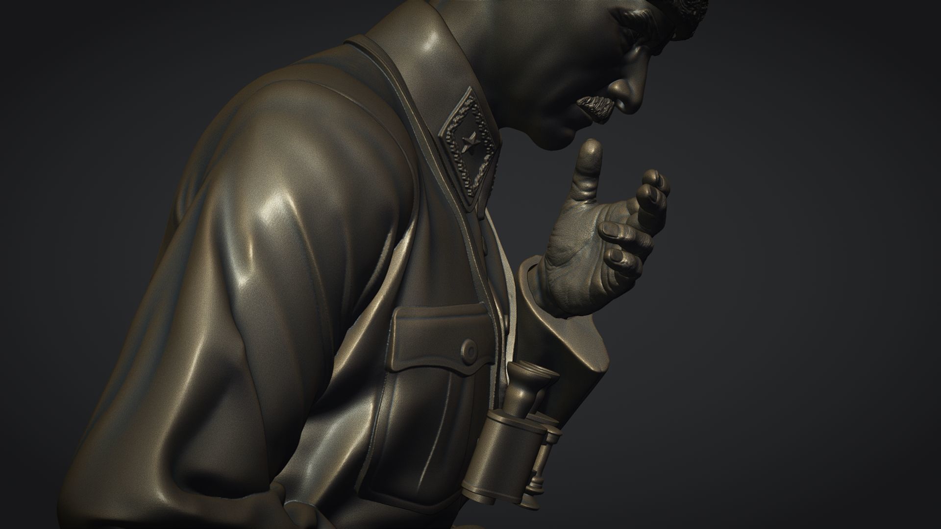 Gazi Mustafa Kemal Ataturk Kocatepe 3D print model_16