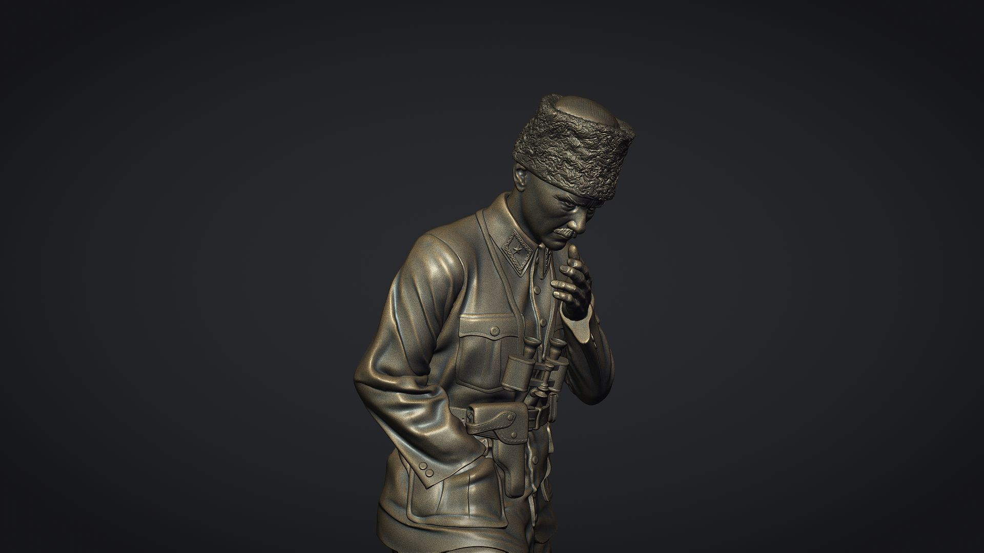 Gazi Mustafa Kemal Ataturk Kocatepe 3D print model_6