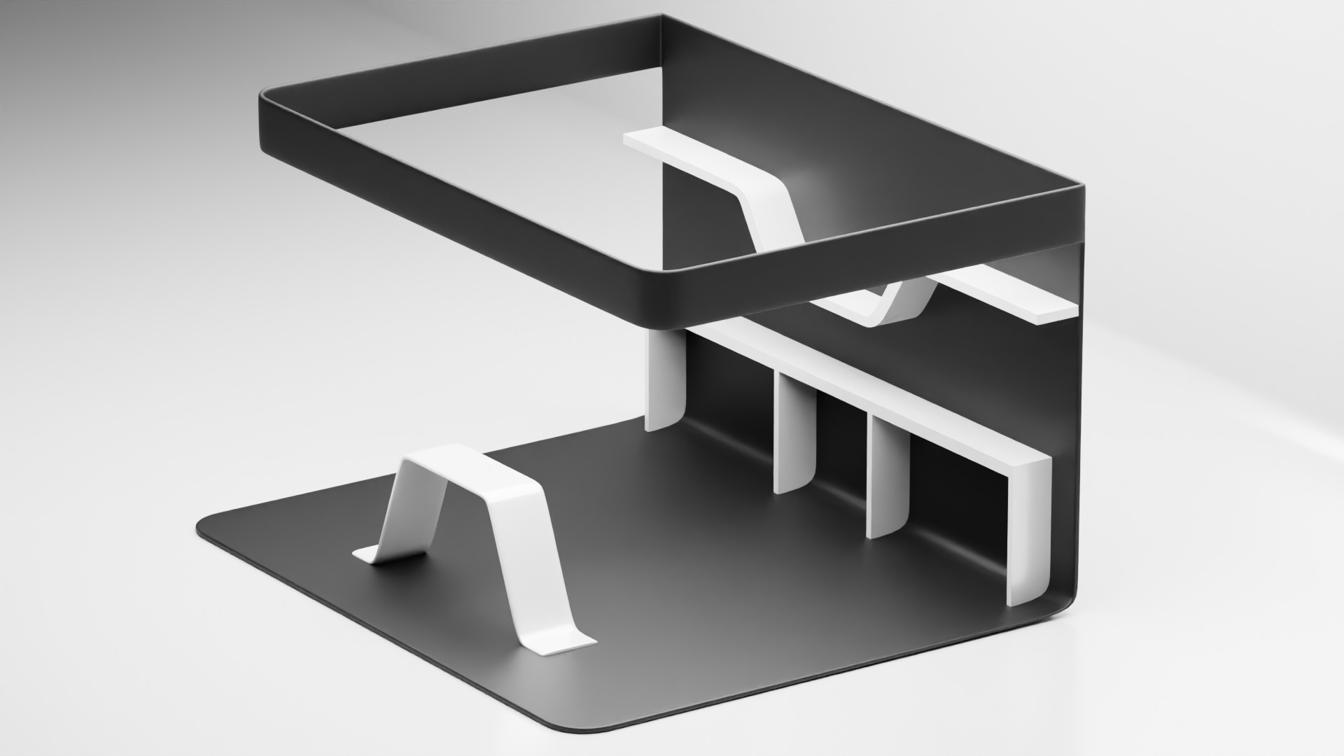 Exhibition booth 3D model_6