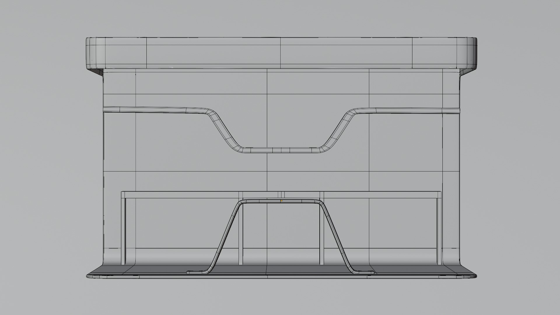 Exhibition booth 3D model_7