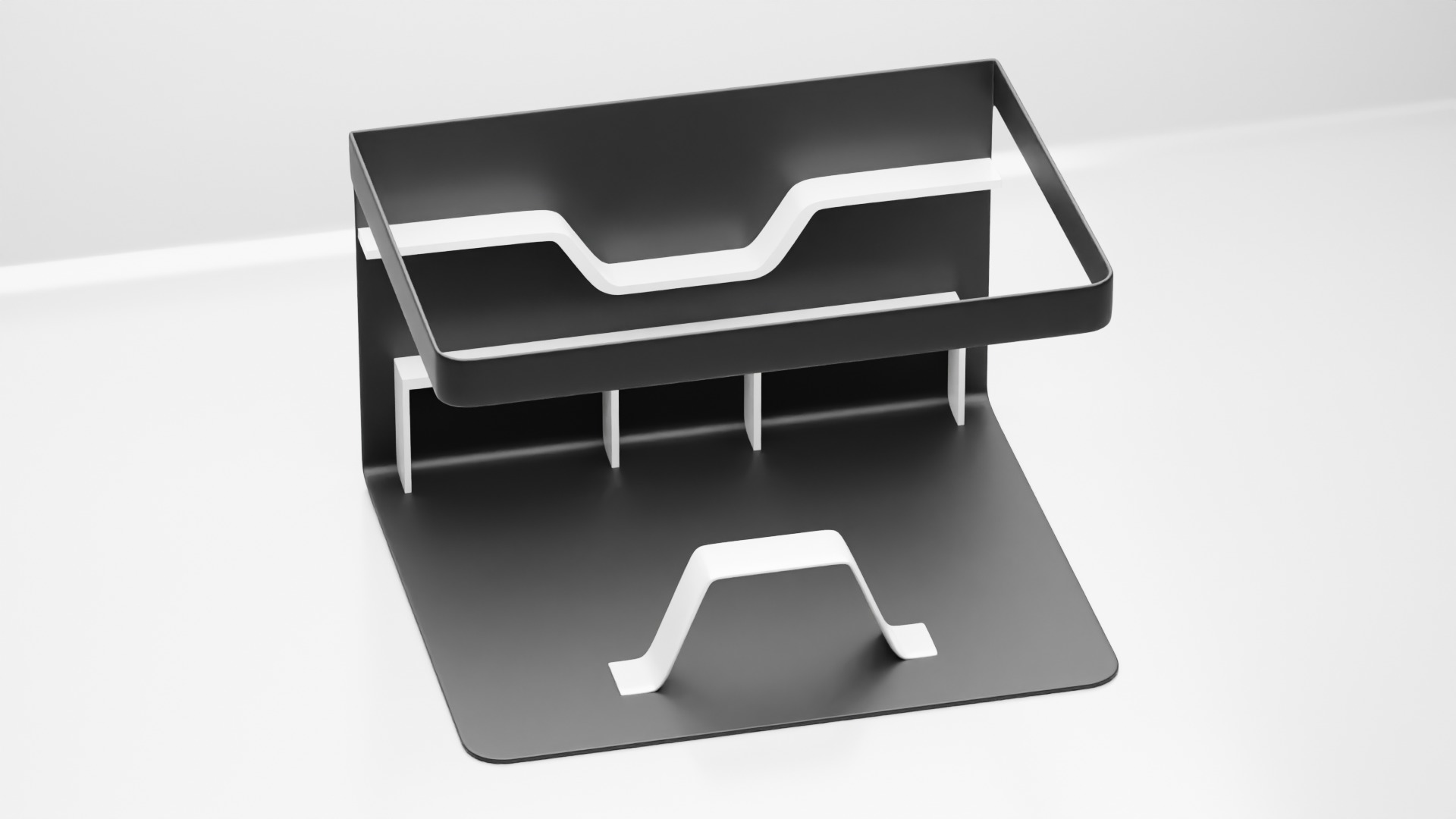 Exhibition booth 3D model_4