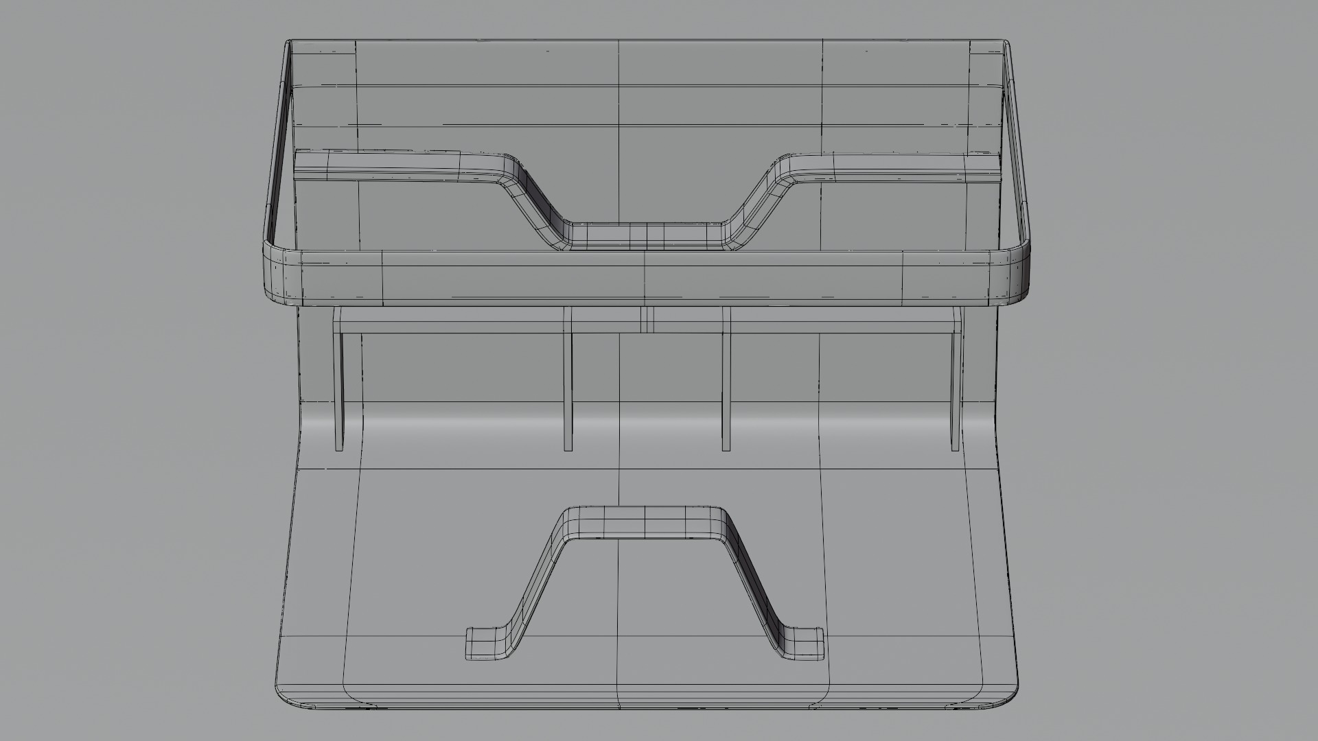 Exhibition booth 3D model_8