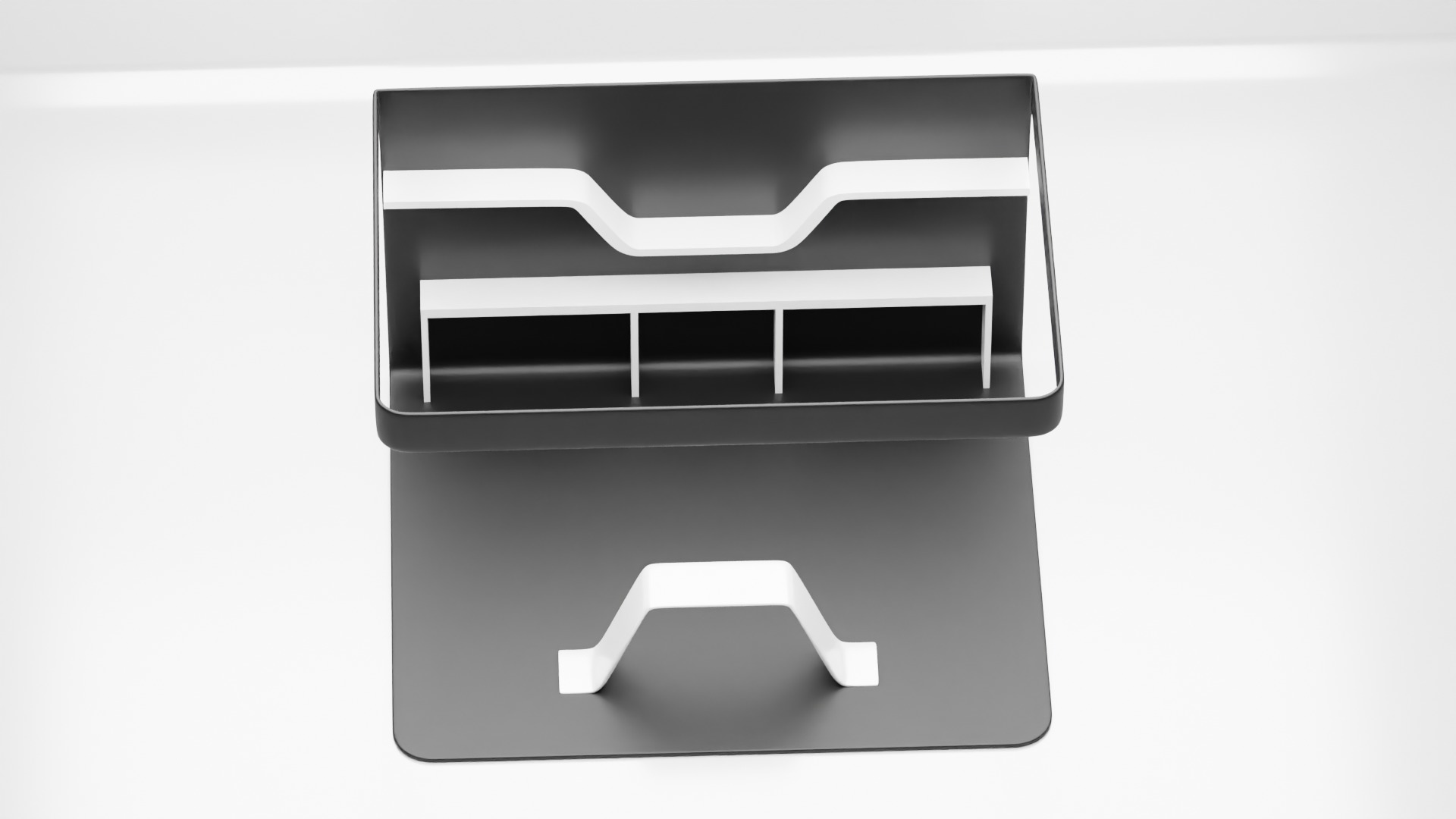 Exhibition booth 3D model_5