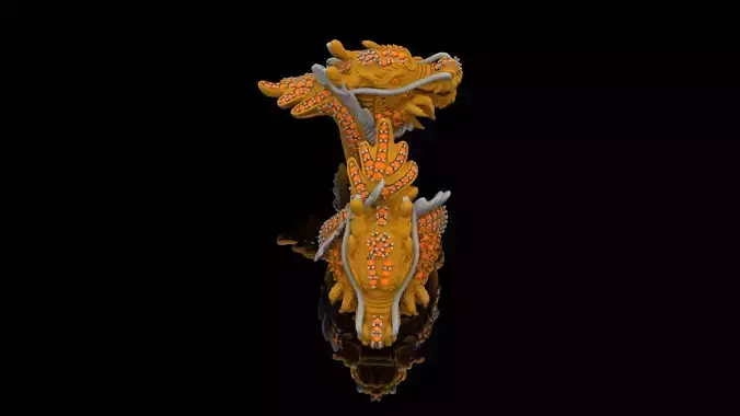 Celestial Dragon Ring The Guardian of Power Free 3D print model