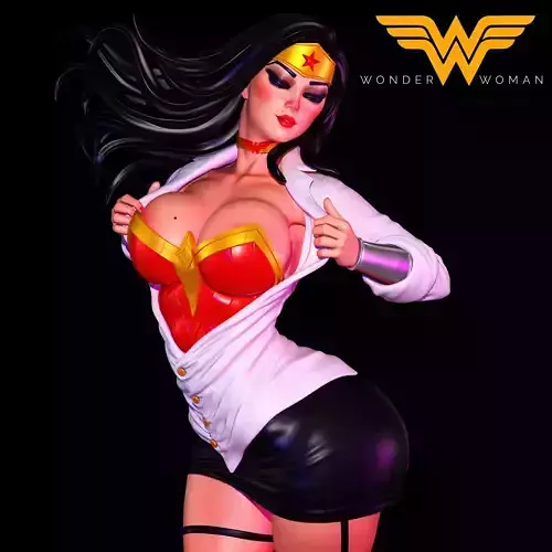 WONDER WOMAN - STYLISED FAN ART
