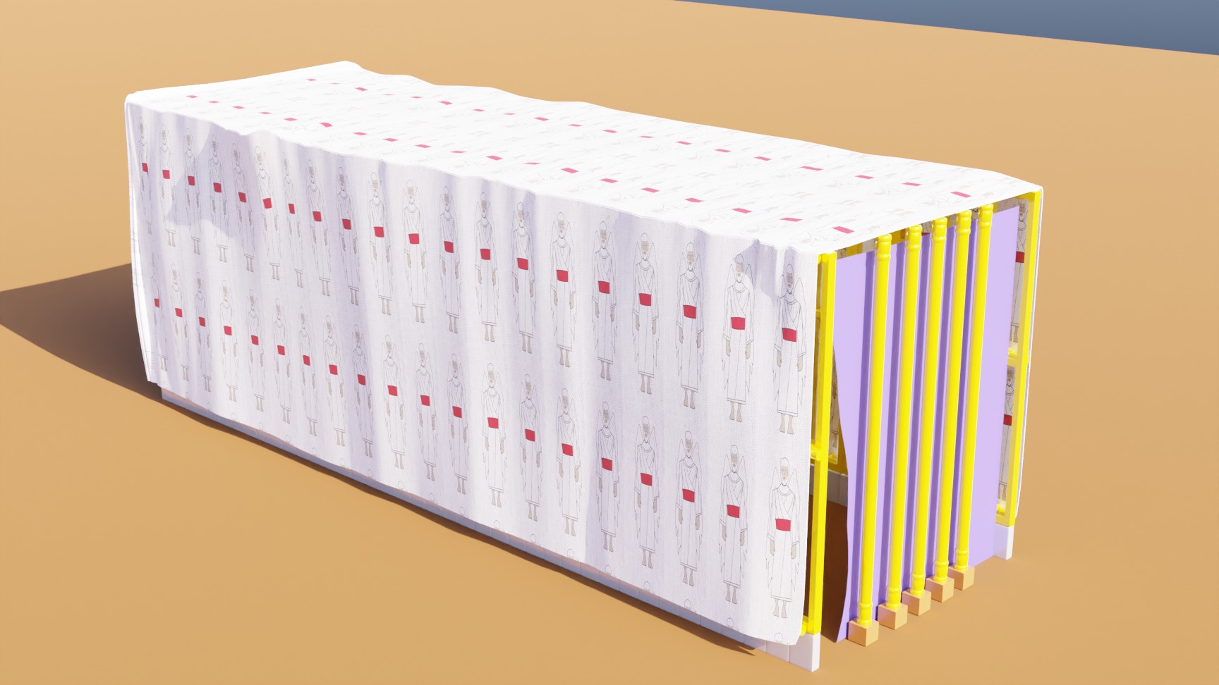 3d tabernacle 3D model_2