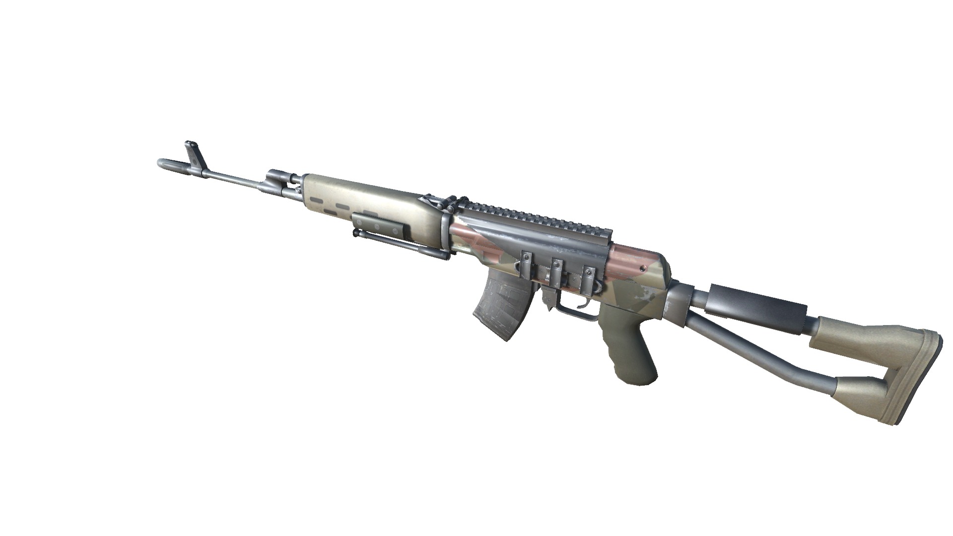 48-Dragunov-gun model 3d game ready model Low-poly 3D model Low-poly 3D model_20