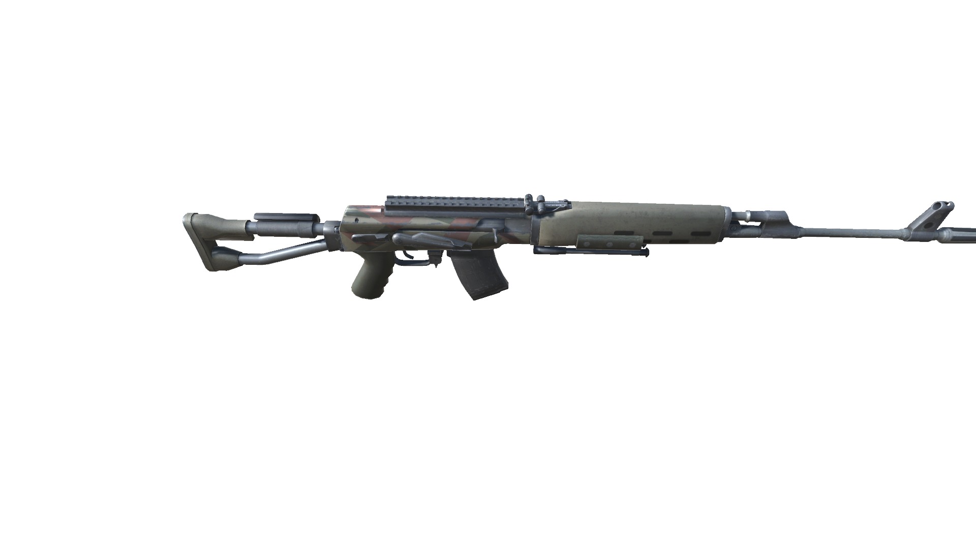 48-Dragunov-gun model 3d game ready model Low-poly 3D model Low-poly 3D model_7