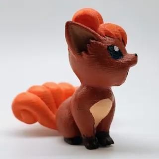 life size Vulpix Pokemon 3D print model_4
