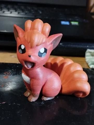 life size Vulpix Pokemon 3D print model_5