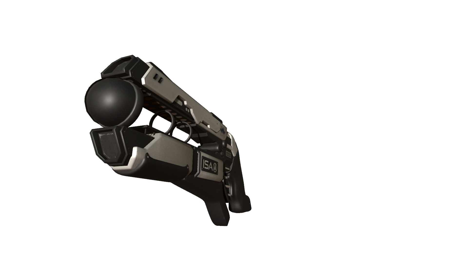 50-EnergyGun-gun model 3d game ready model Low-poly 3D model Low-poly 3D model_16