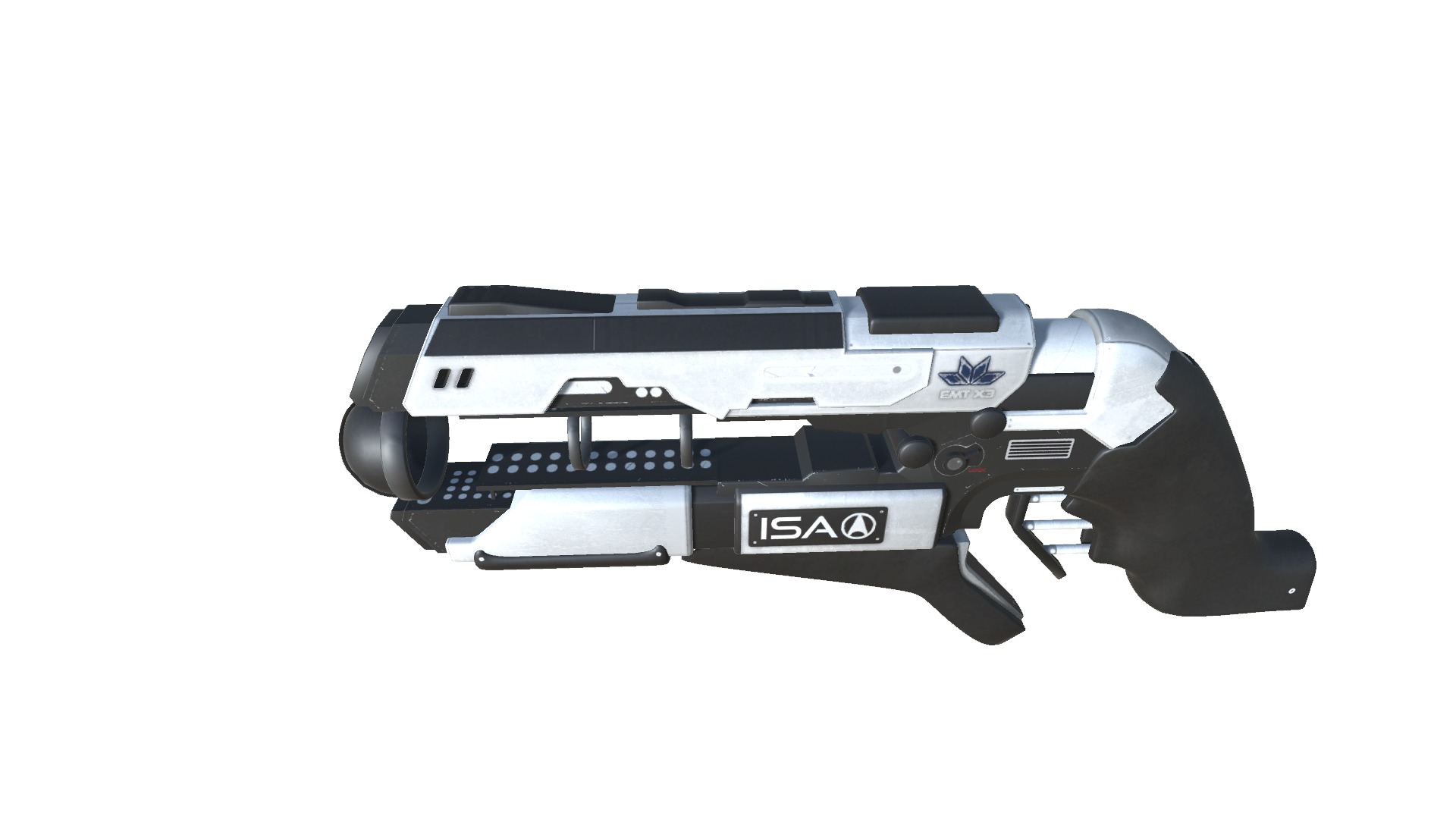 50-EnergyGun-gun model 3d game ready model Low-poly 3D model Low-poly 3D model_19