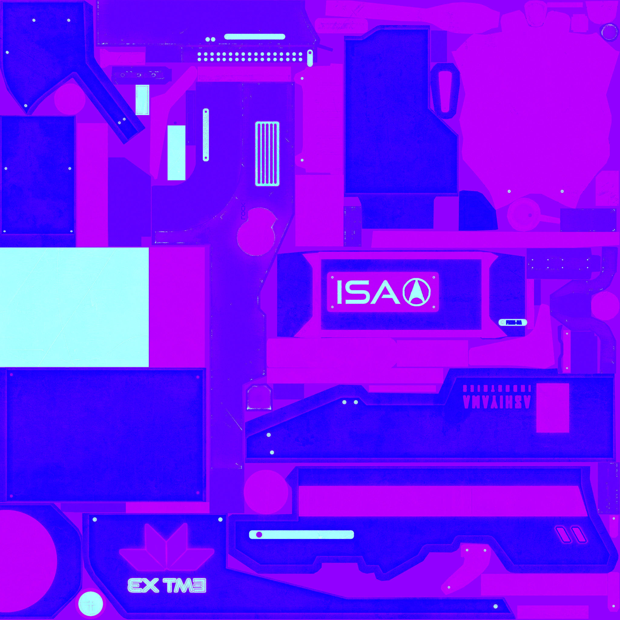 50-EnergyGun-gun model 3d game ready model Low-poly 3D model Low-poly 3D model_23