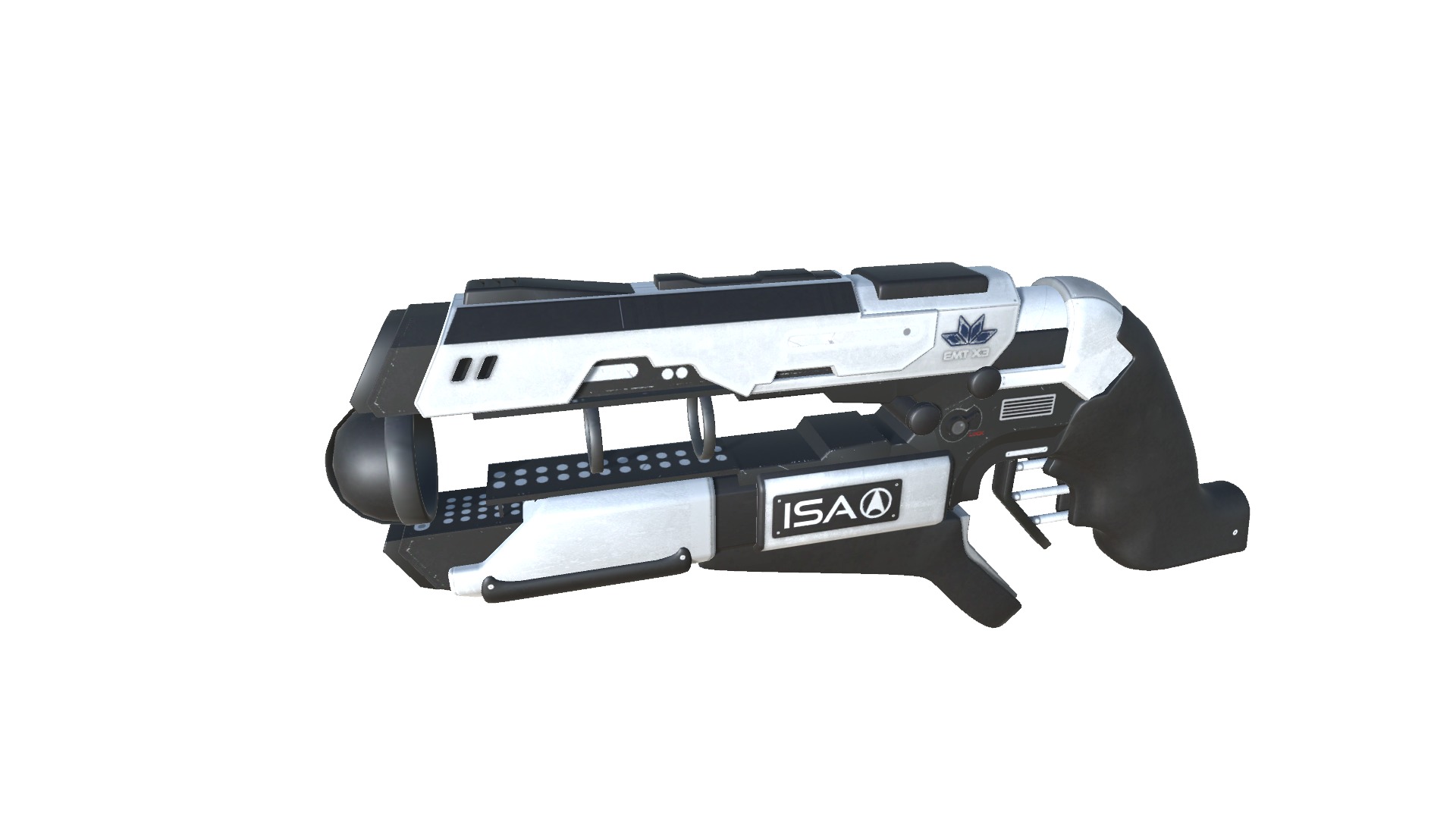 50-EnergyGun-gun model 3d game ready model Low-poly 3D model Low-poly 3D model_18