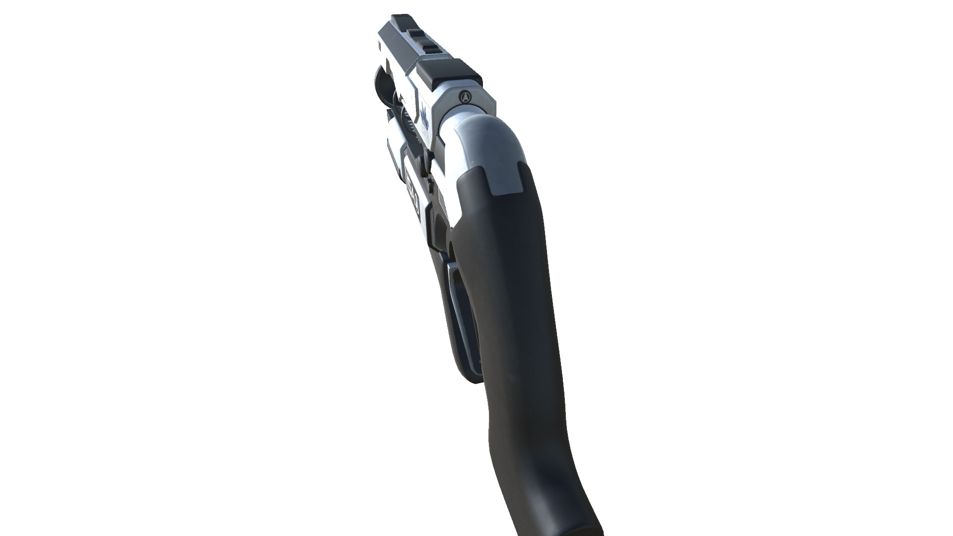 50-EnergyGun-gun model 3d game ready model Low-poly 3D model Low-poly 3D model_2