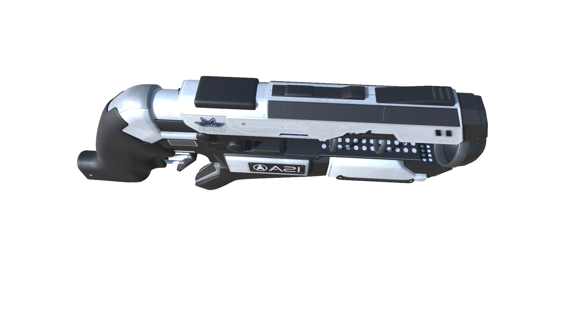 50-EnergyGun-gun model 3d game ready model Low-poly 3D model Low-poly 3D model_6