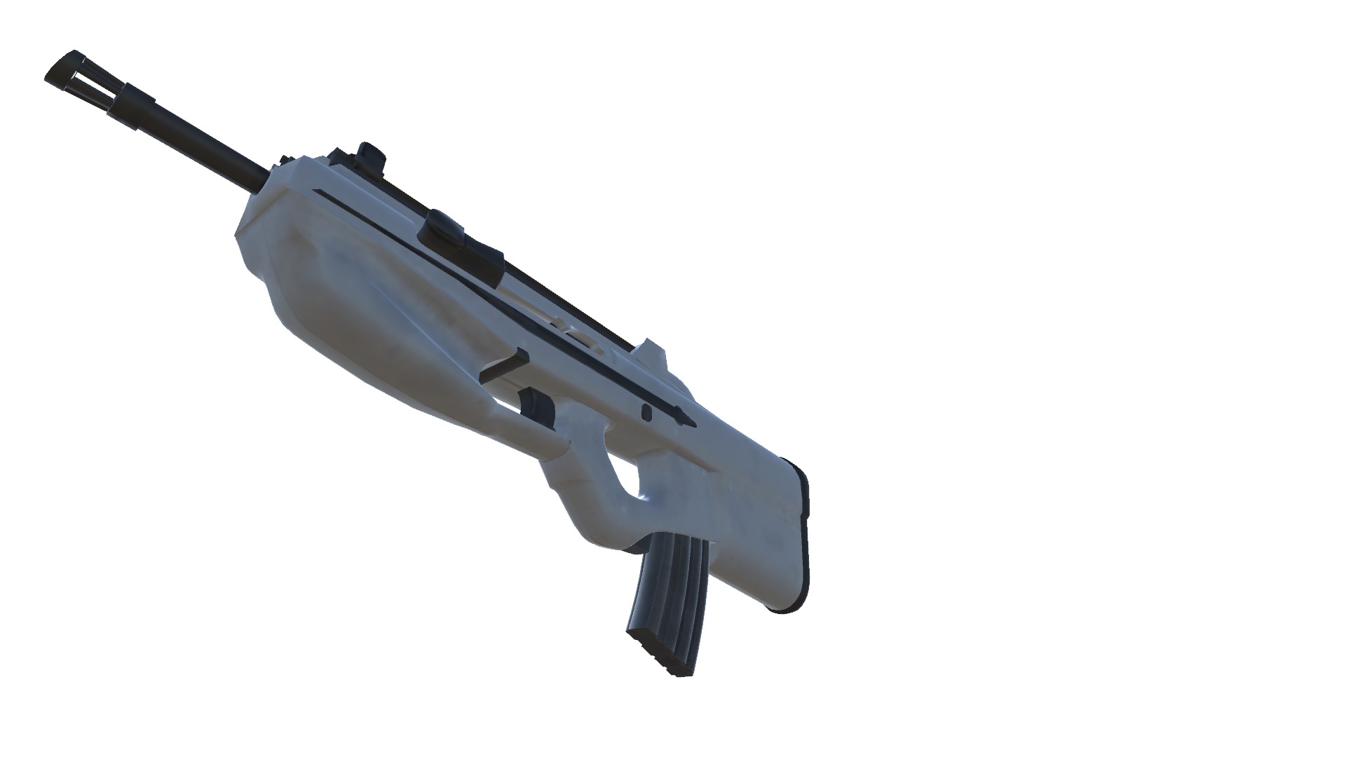 51-F2000-gun model 3d game ready model Low-poly 3D model Low-poly 3D model_21