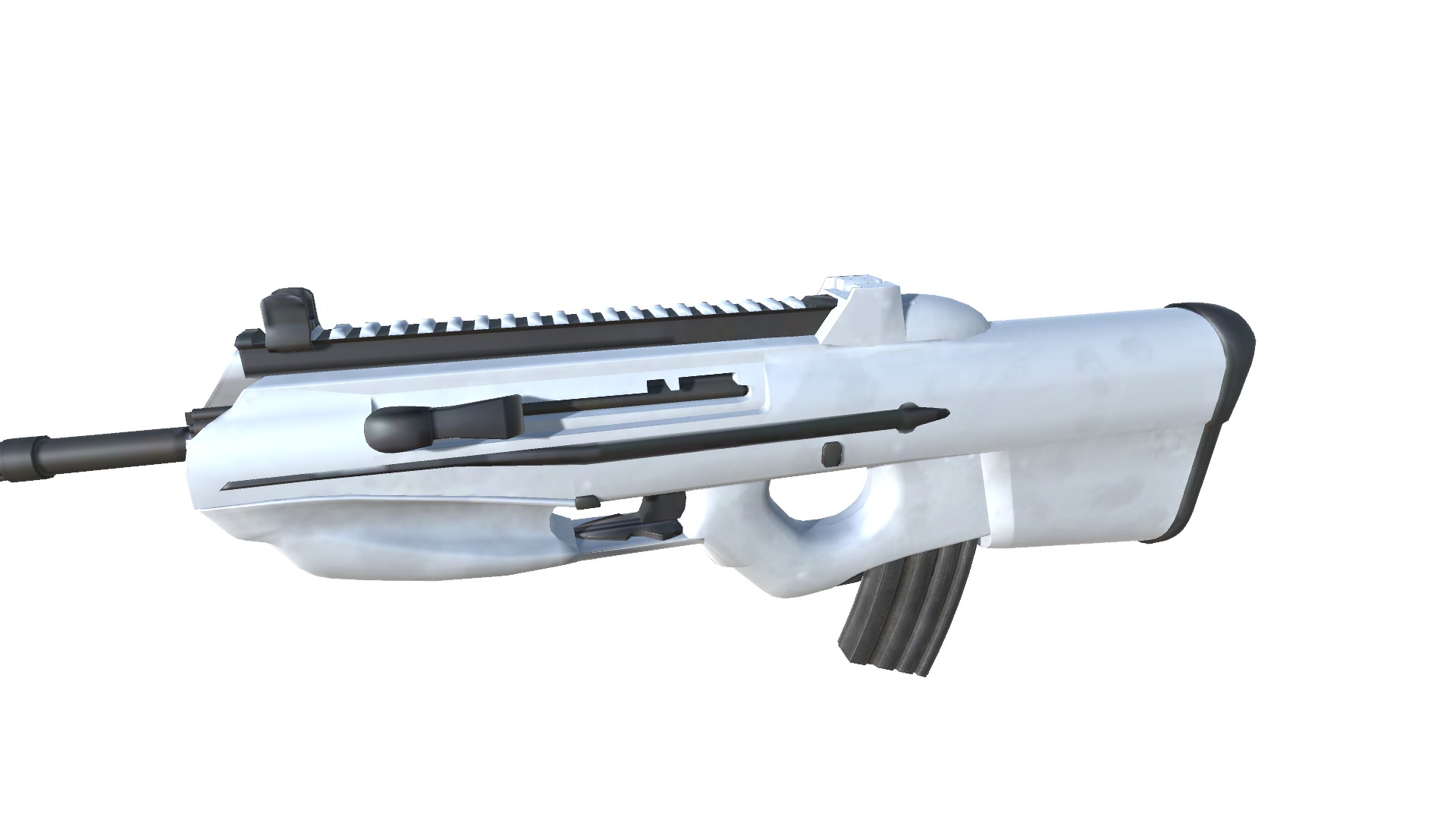 51-F2000-gun model 3d game ready model Low-poly 3D model Low-poly 3D model_18