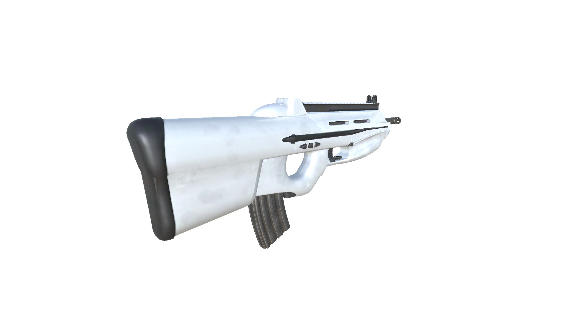 51-F2000-gun model 3d game ready model Low-poly 3D model Low-poly 3D model_12