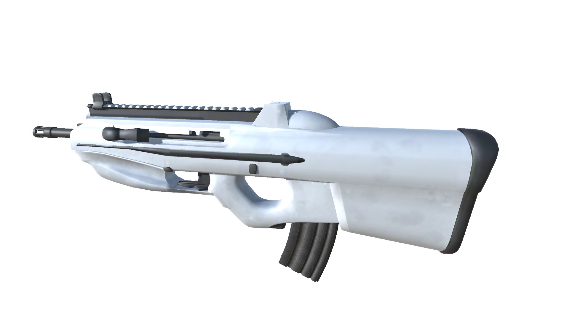 51-F2000-gun model 3d game ready model Low-poly 3D model Low-poly 3D model_16