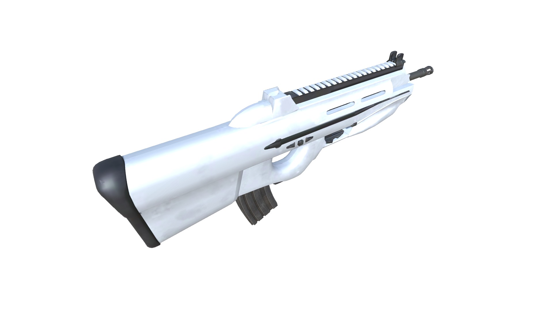 51-F2000-gun model 3d game ready model Low-poly 3D model Low-poly 3D model_2
