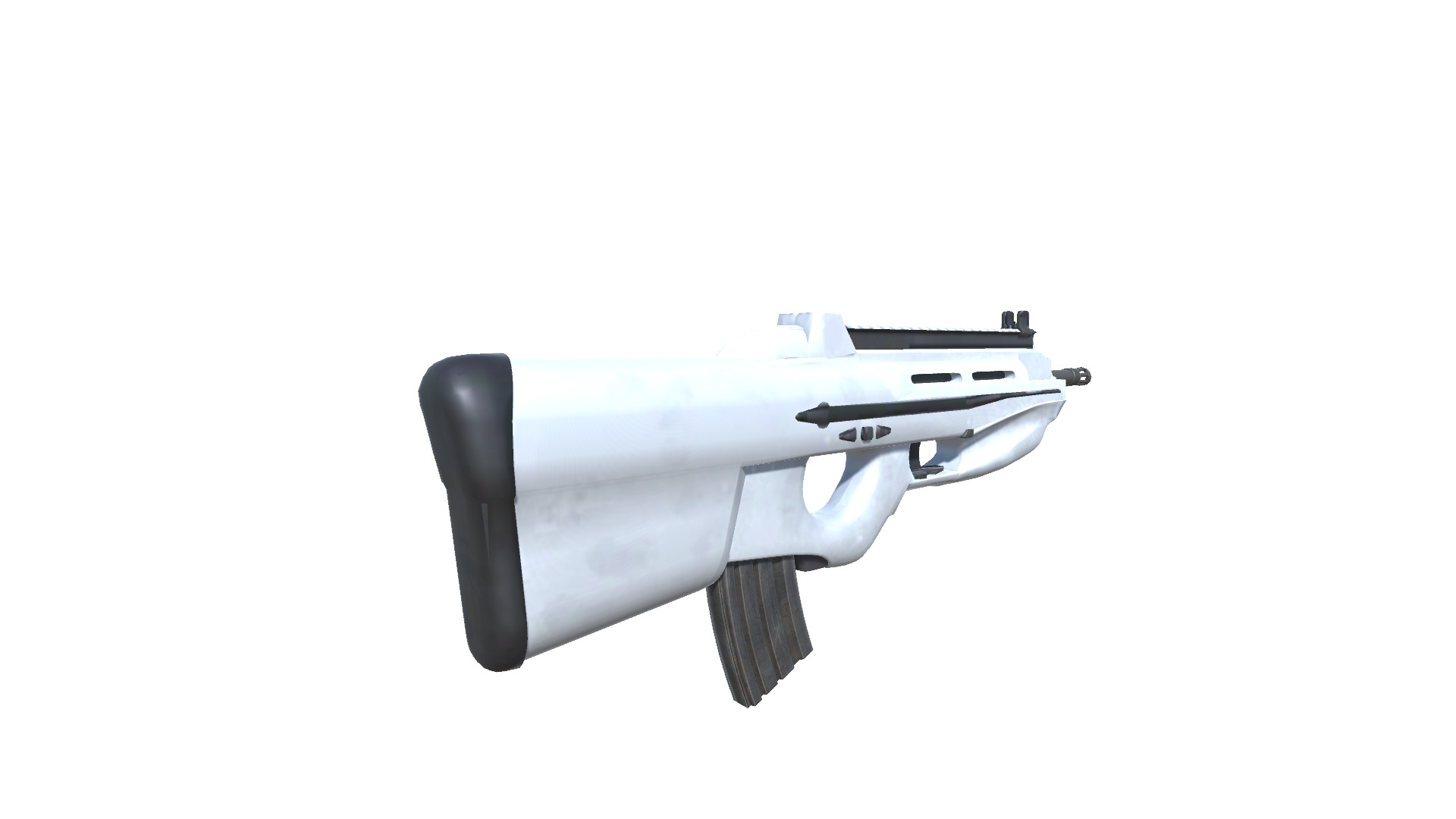 51-F2000-gun model 3d game ready model Low-poly 3D model Low-poly 3D model_3