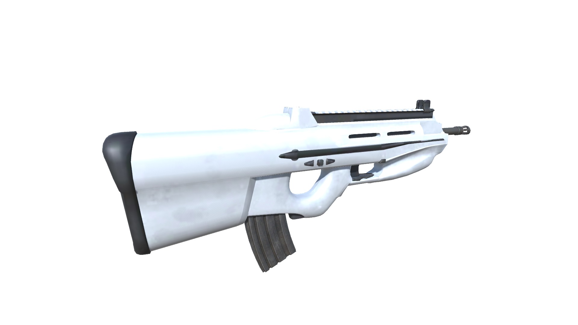 51-F2000-gun model 3d game ready model Low-poly 3D model Low-poly 3D model_4
