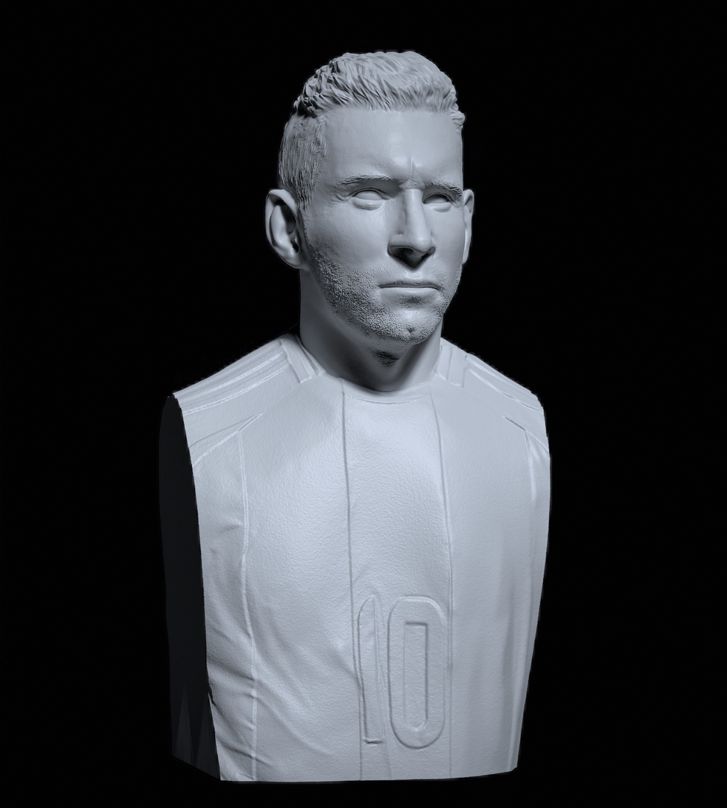 Player Ver Lionel Messi Leo Messi footballer 3D print model_4