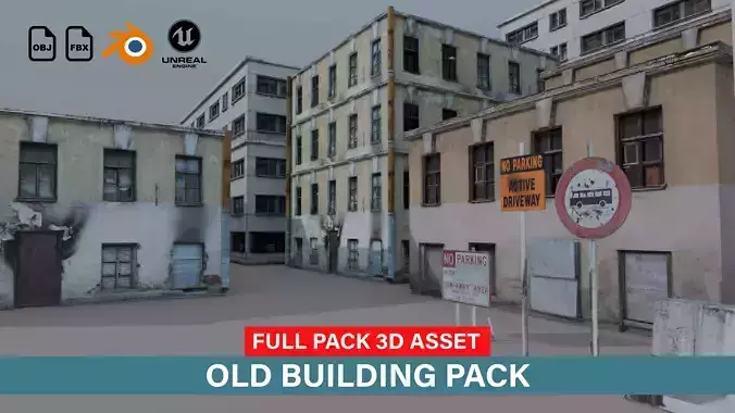 Old Building Full Pack