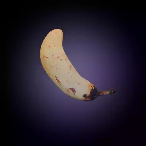 Banana Low-poly 3D model Banana Low-poly 3D model