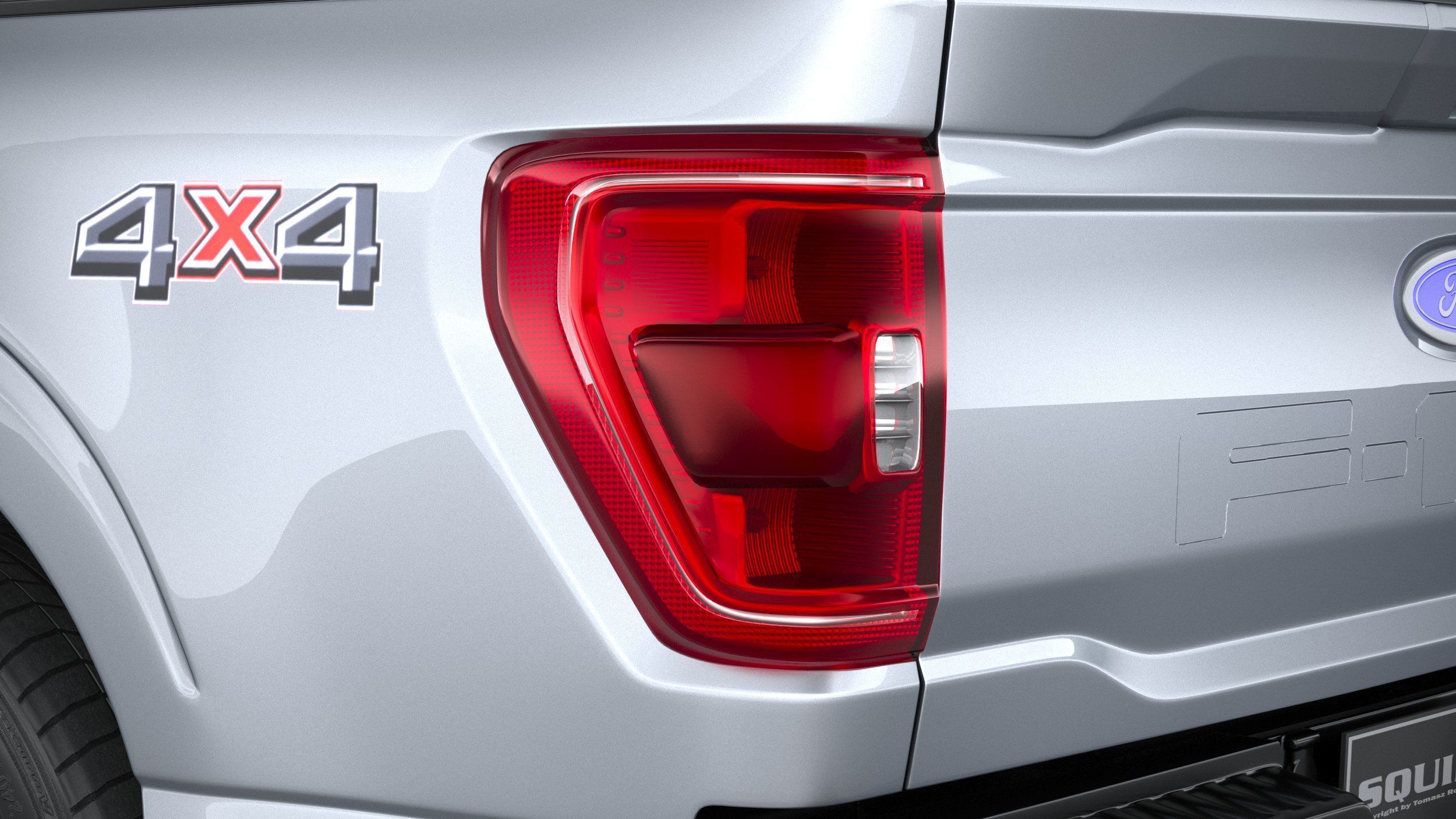 F-150 XLT Super Cab 2022 3D model_13