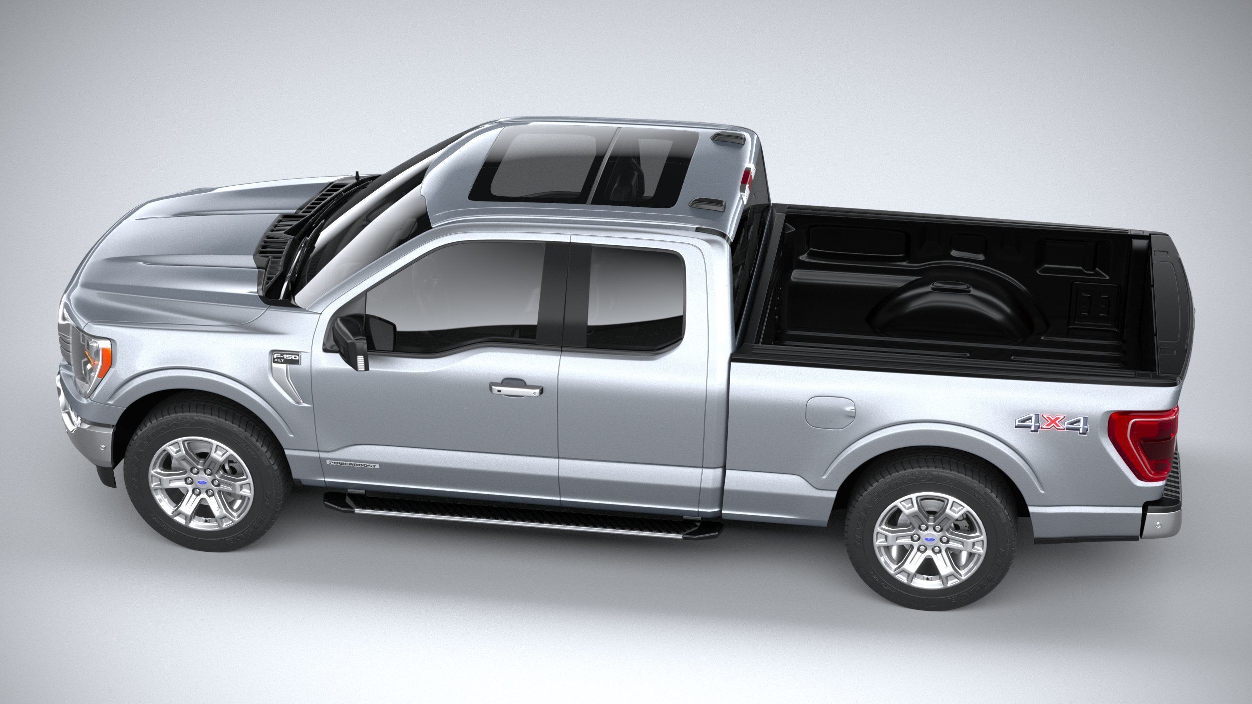F-150 XLT Super Cab 2022 3D model_7