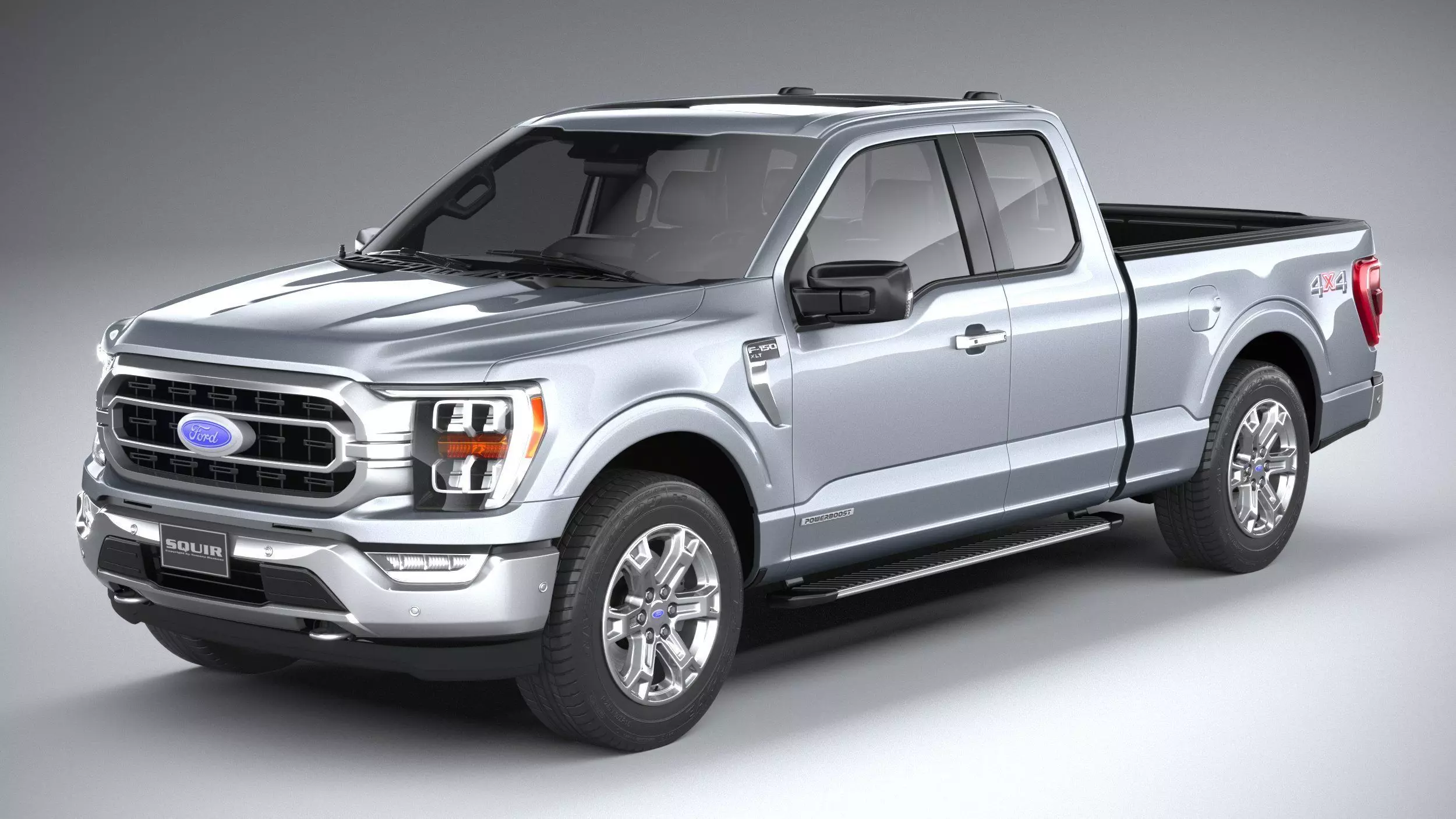 F-150 XLT Super Cab 2022 3D model_0