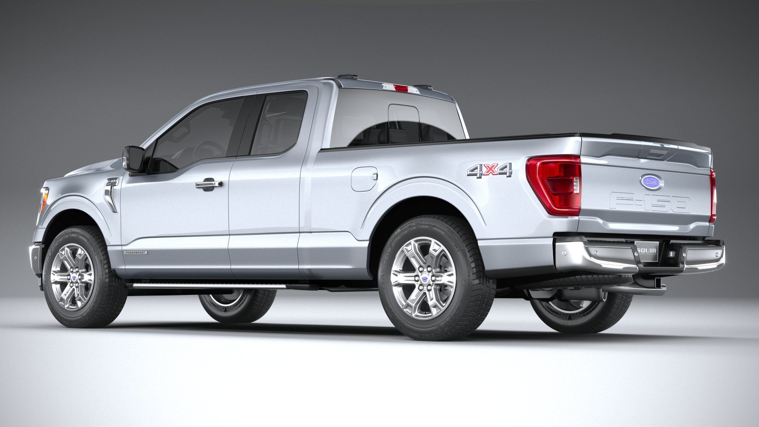 F-150 XLT Super Cab 2022 3D model_1