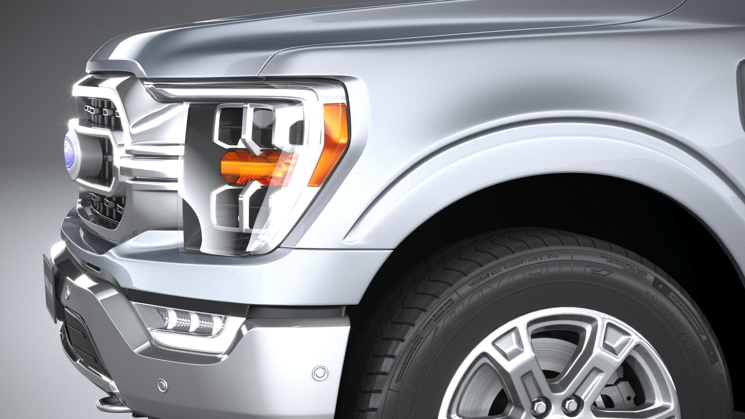 F-150 XLT Super Cab 2022 3D model_11