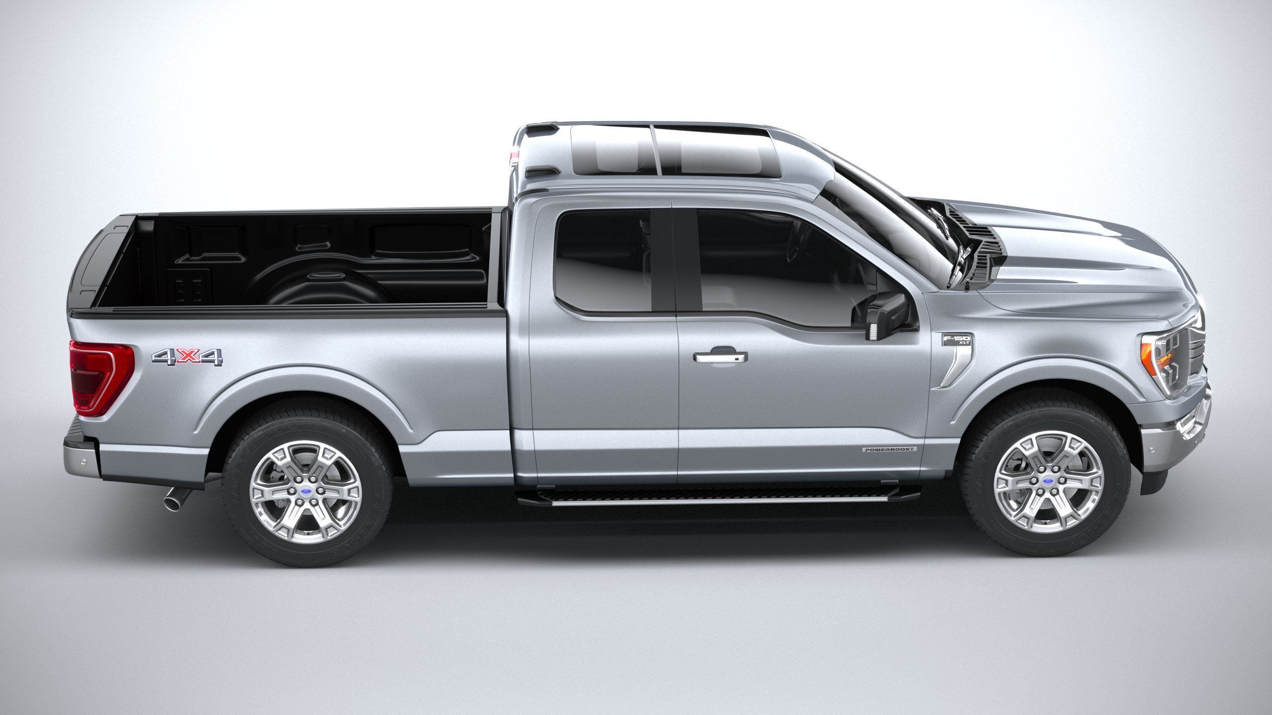 F-150 XLT Super Cab 2022 3D model_3