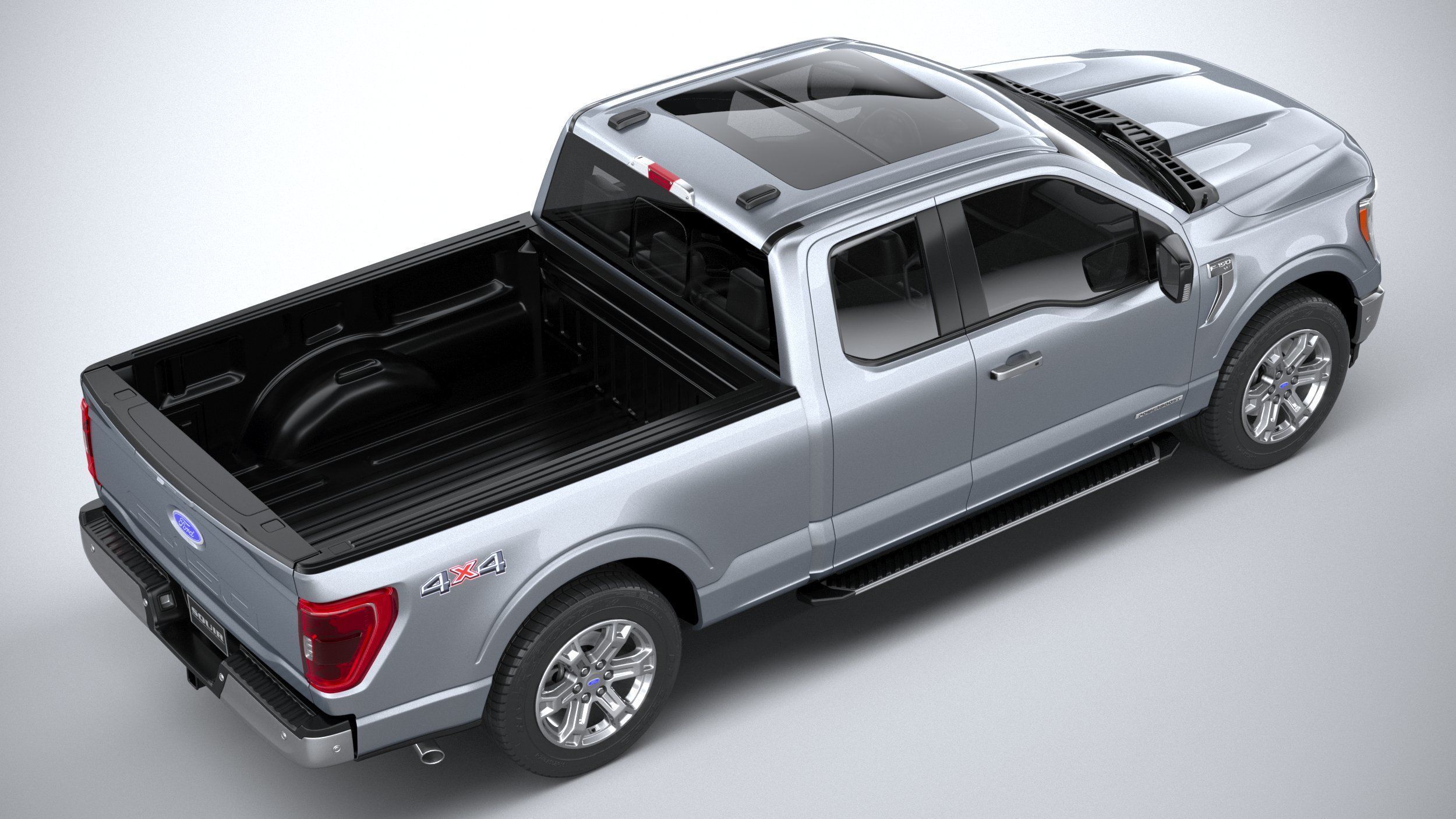 F-150 XLT Super Cab 2022 3D model_12