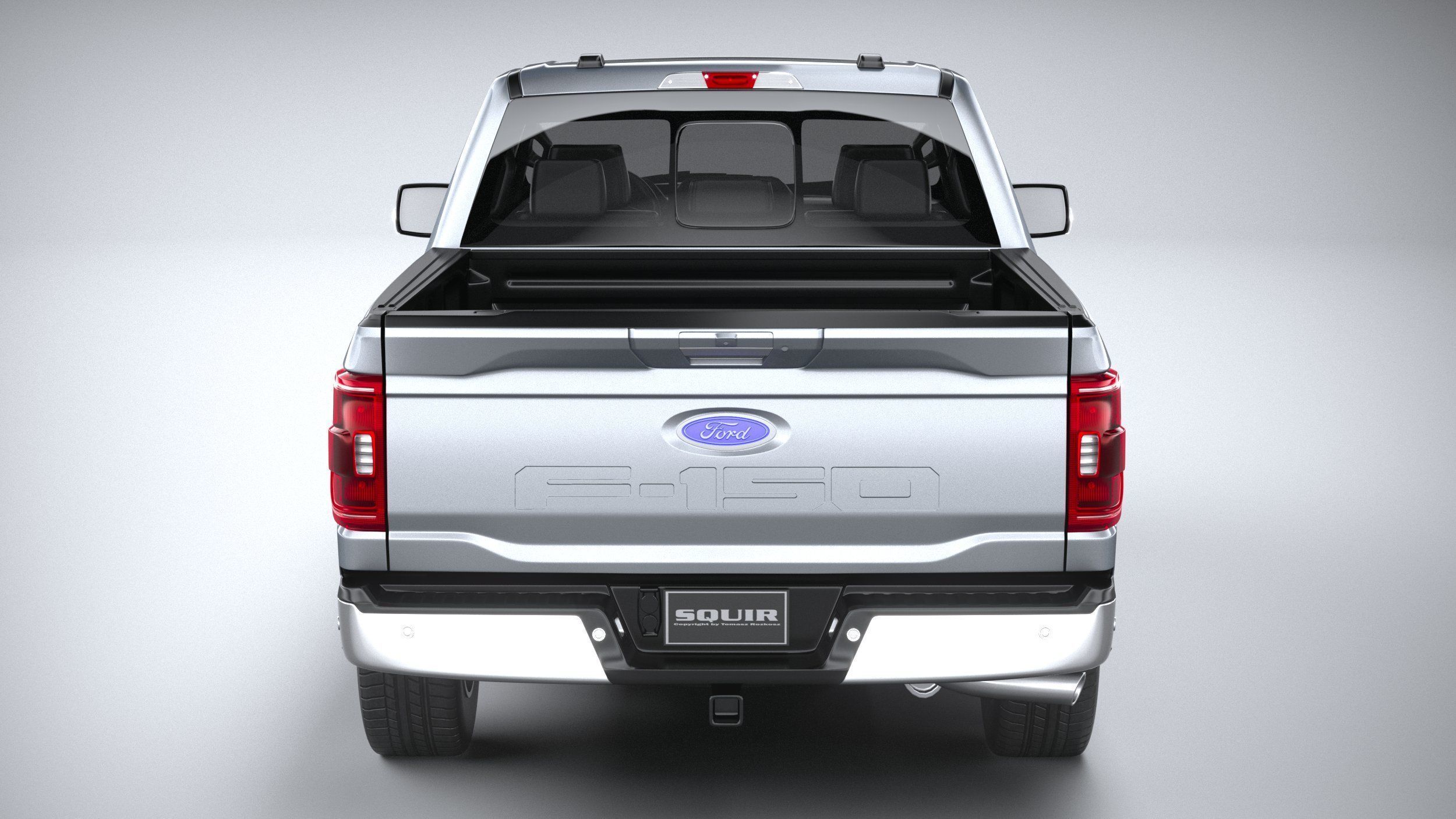 F-150 XLT Super Cab 2022 3D model_5