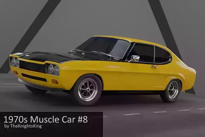 1970s Muscle Car 4 Variant
