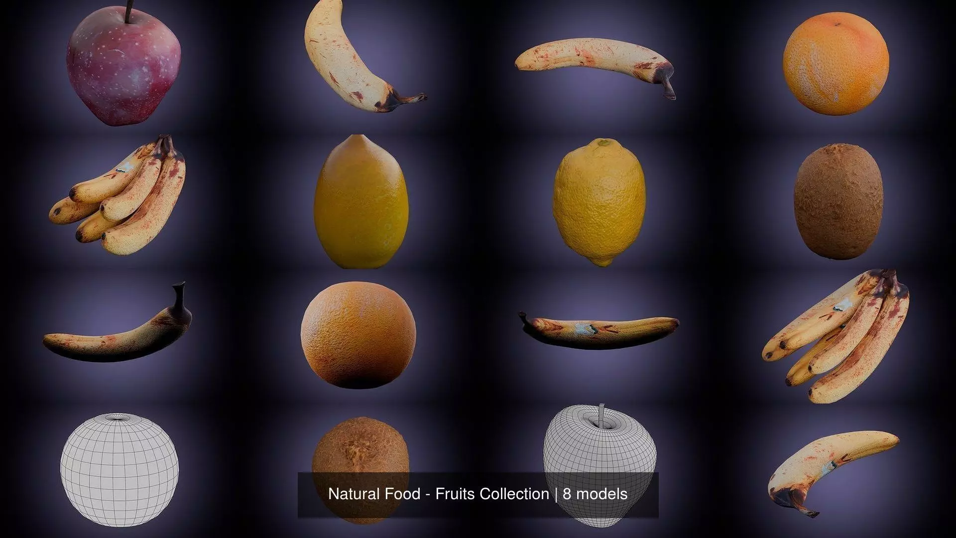 Natural Food - Fruits Collection _0