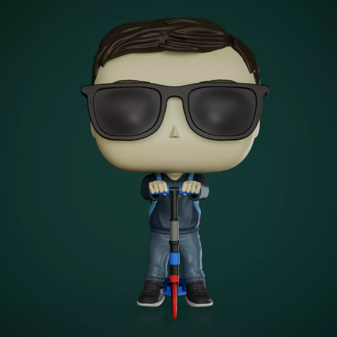 Custom Monopatin 3D print model_0