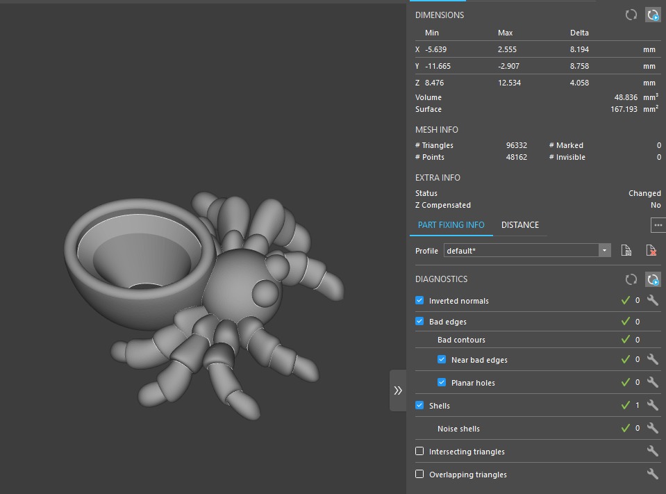 Spider Web Rings 3D print model_12