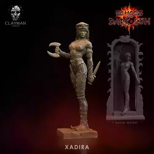 Xadira - 32mm - 75mm - 180mm 3D print model