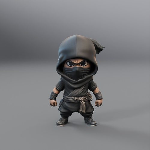 mini ninja 3D model